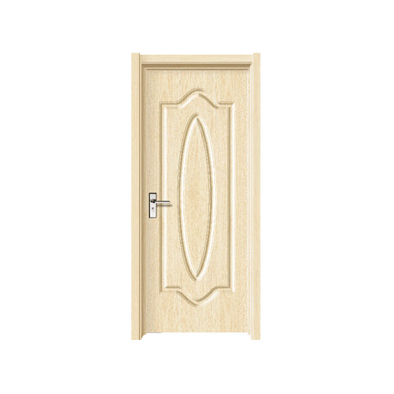 SPM-8019 Beige oval PVC MDF Door