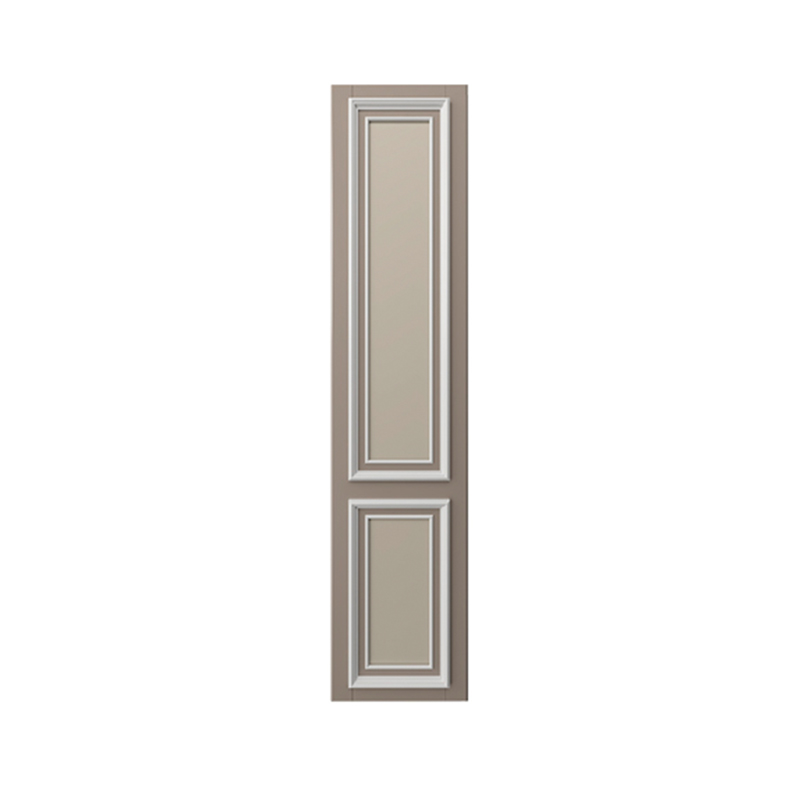 CD-Y002 Double white frame Wardrobe Door