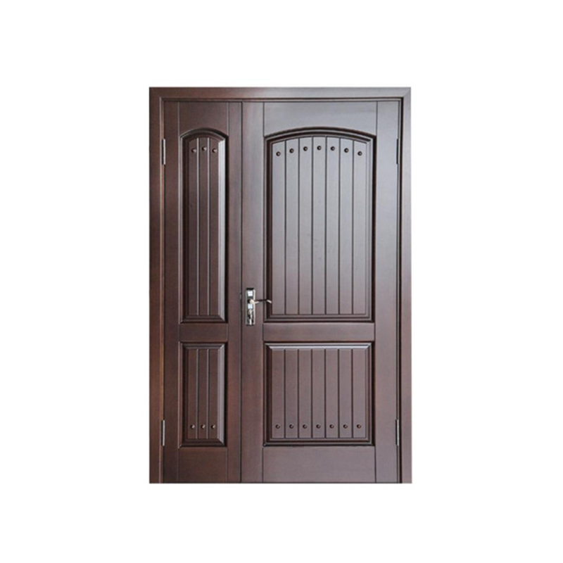 NSW-LD-7 Decorative dots Natural Solid Wood Door