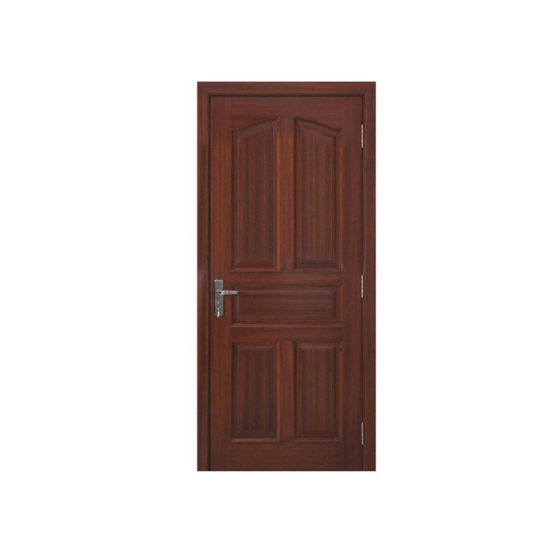 NSW-LD-5 Wood grain texture Natural Solid Wood Door