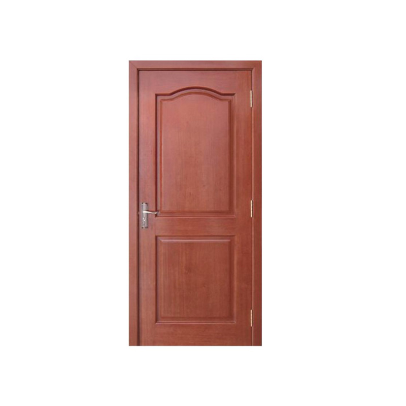 NSW-LD-4 Deep red simplicity Natural Solid Wood Door