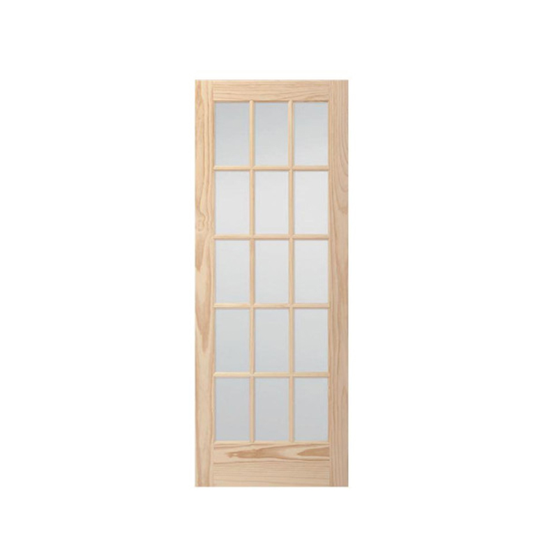 NSW-GP-04 Multiple Natural Solid Wood Door